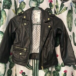 Girls Leather Jacket